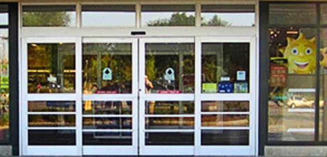 commercial storefront door