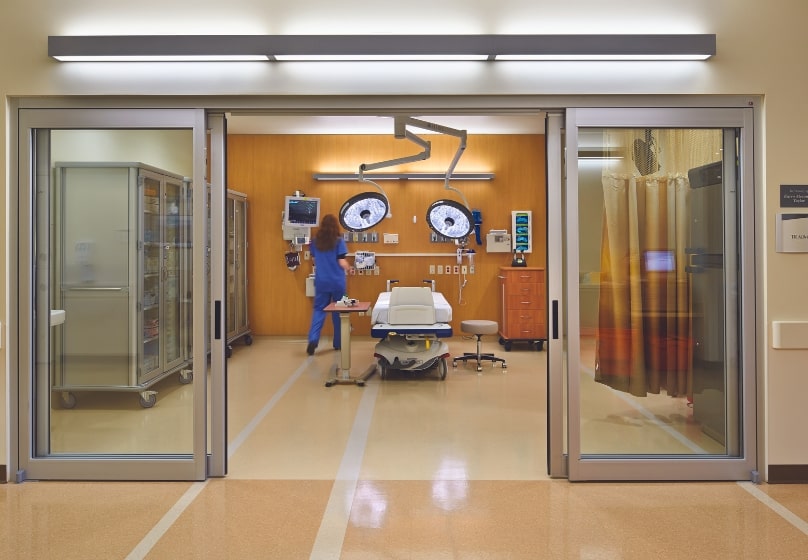 hospital doors by Door Services