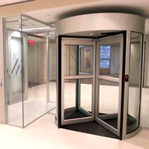 retail revolving doors
